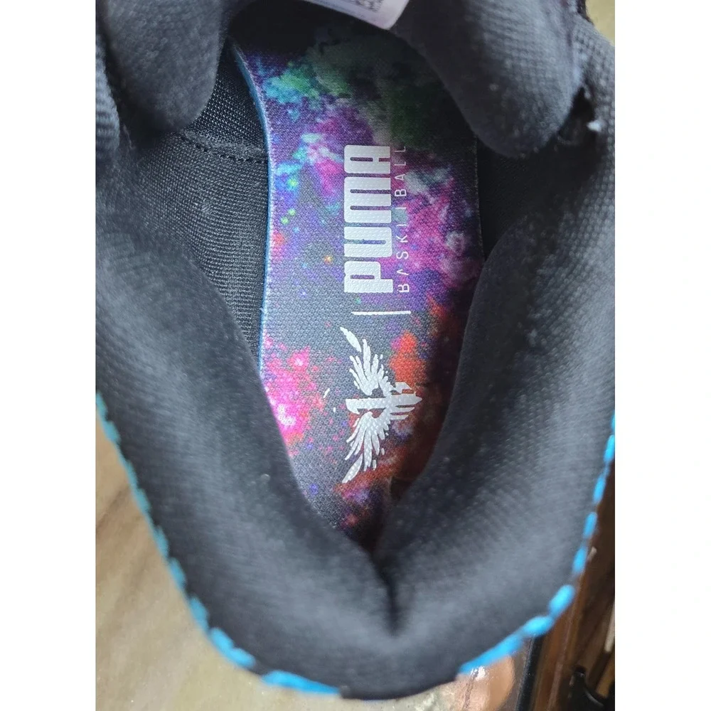 Puma MB.01 Buzz City - 376443-13‎ Black Blue Size 8 - Picture 8 of 9